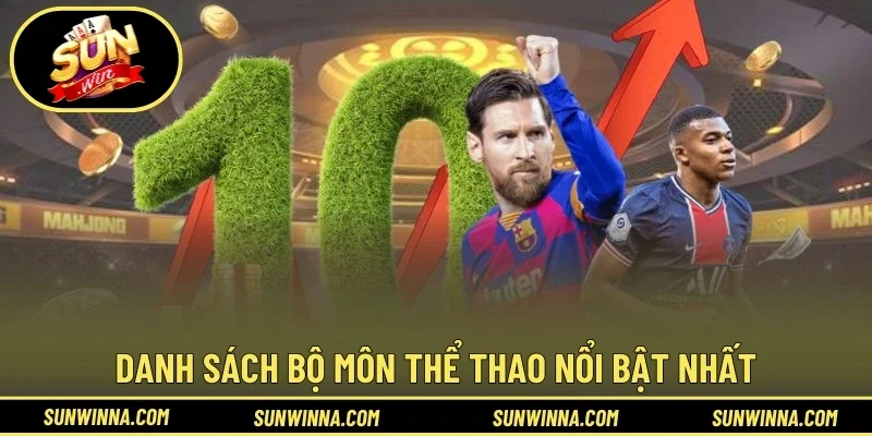 3 Trò chơi cá cược thể thao được ưa chuộng nhất