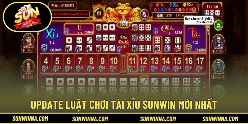 Chia sẻ luật tham gia Tài Xỉu Sunwin mới nhất